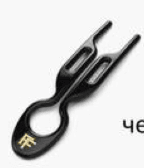No1 Hairpin Black (набор из 3 шпилек)