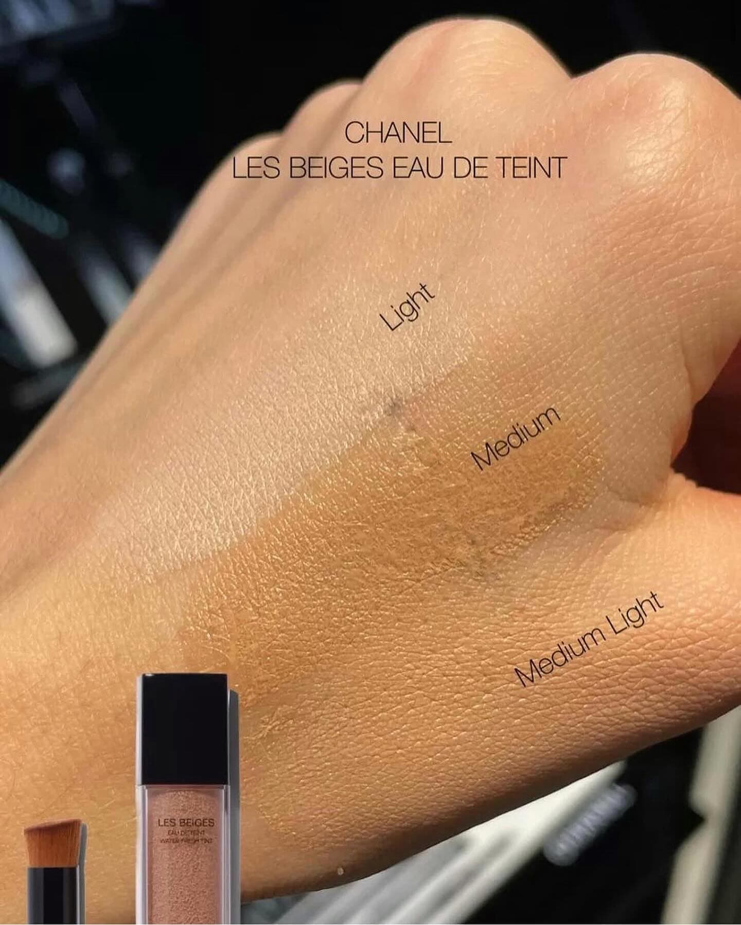 Увлажняющий тональный флюид-тинт CHANEL Les Beiges Eau De Teint, 30мл. Оттенок - Medium 5