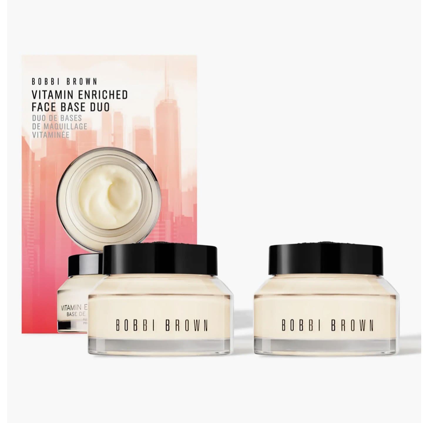 Набор VITAMIN ENRICHED FACE BASE DUO, Набор двойной основы для лица, обогащенной витаминами (2*50 мл)