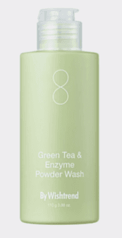 Пудра энзимная для умывания с ароматом матчи BY WISHTREND Green Tea & Enzyme Powder Wash (New) 110g