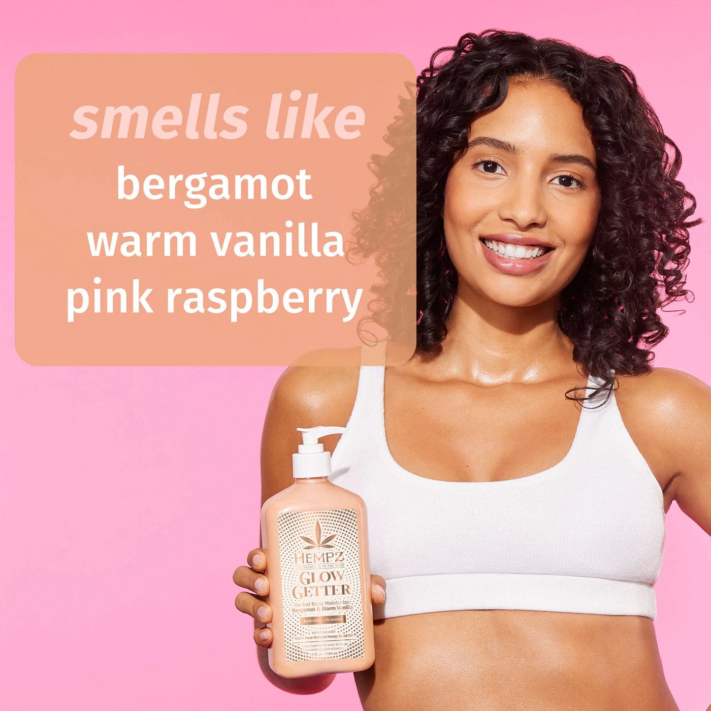 HERBAL BODY MOISTURIZER GLOW GETTER BERGAMOT & WARM VANILLA 3