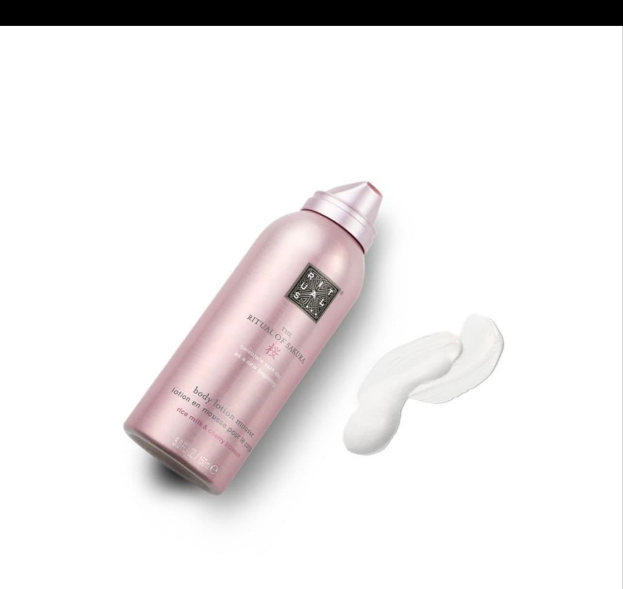 Ritual of Sakura body lotion mousse