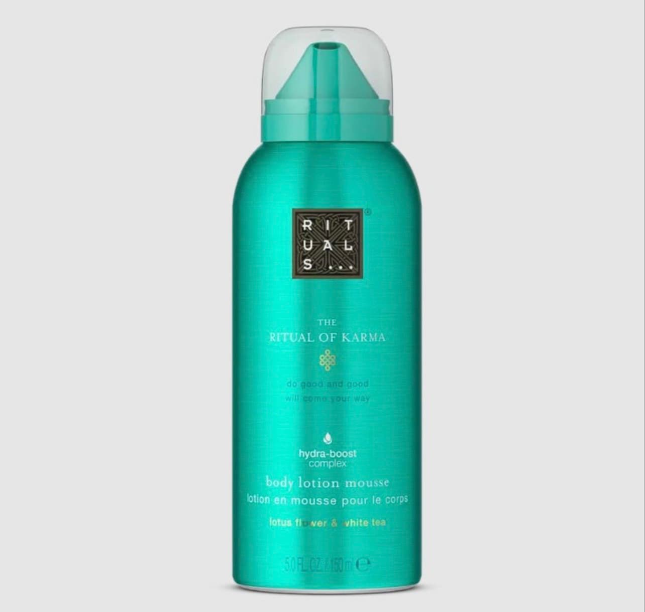Ritual of karma body lotion mousse