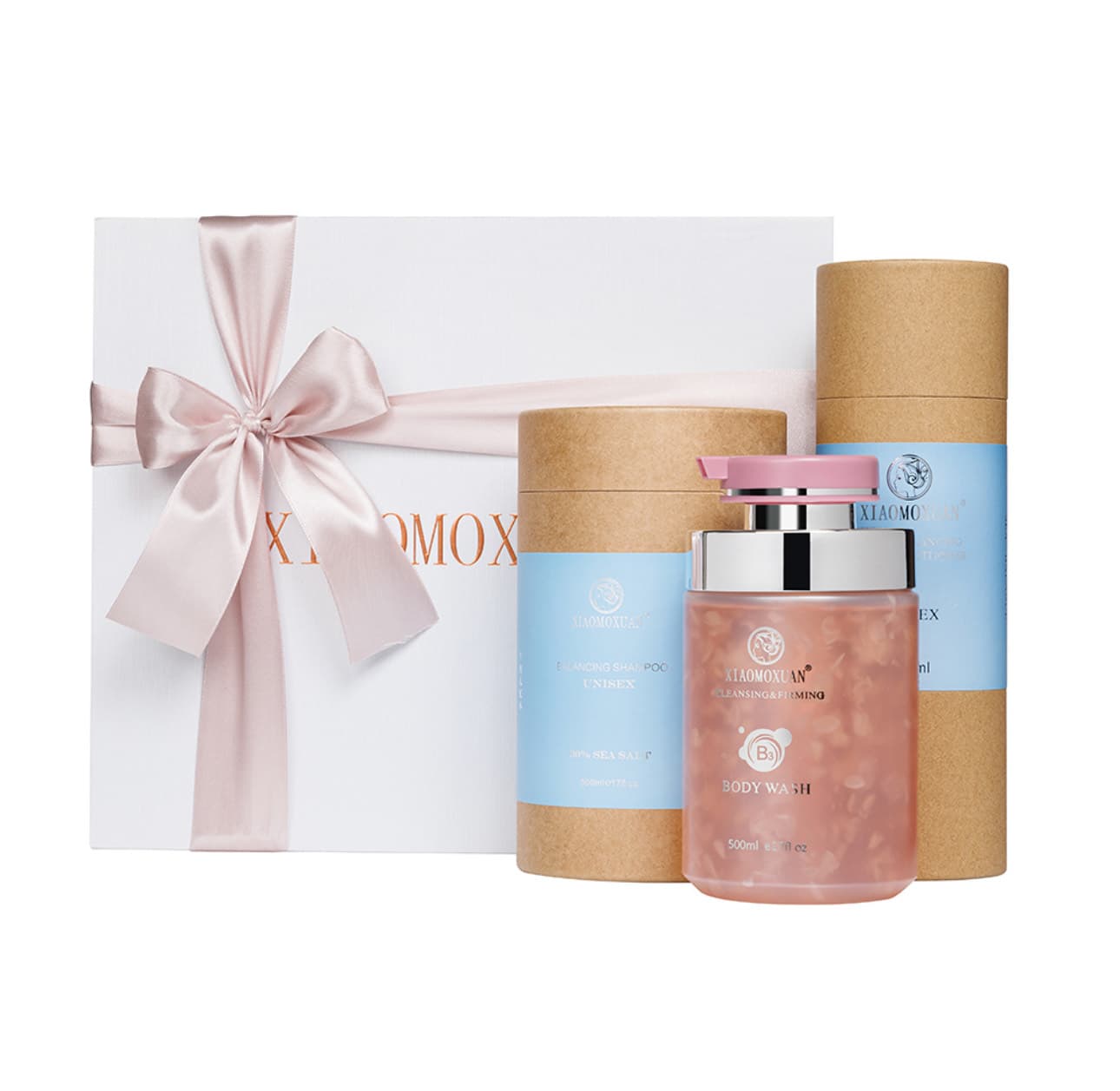 ПОДАРОЧНЫЙ НАБОР - МОРСКОЙ БАЛАНС balancing shampoo unisex & body wash