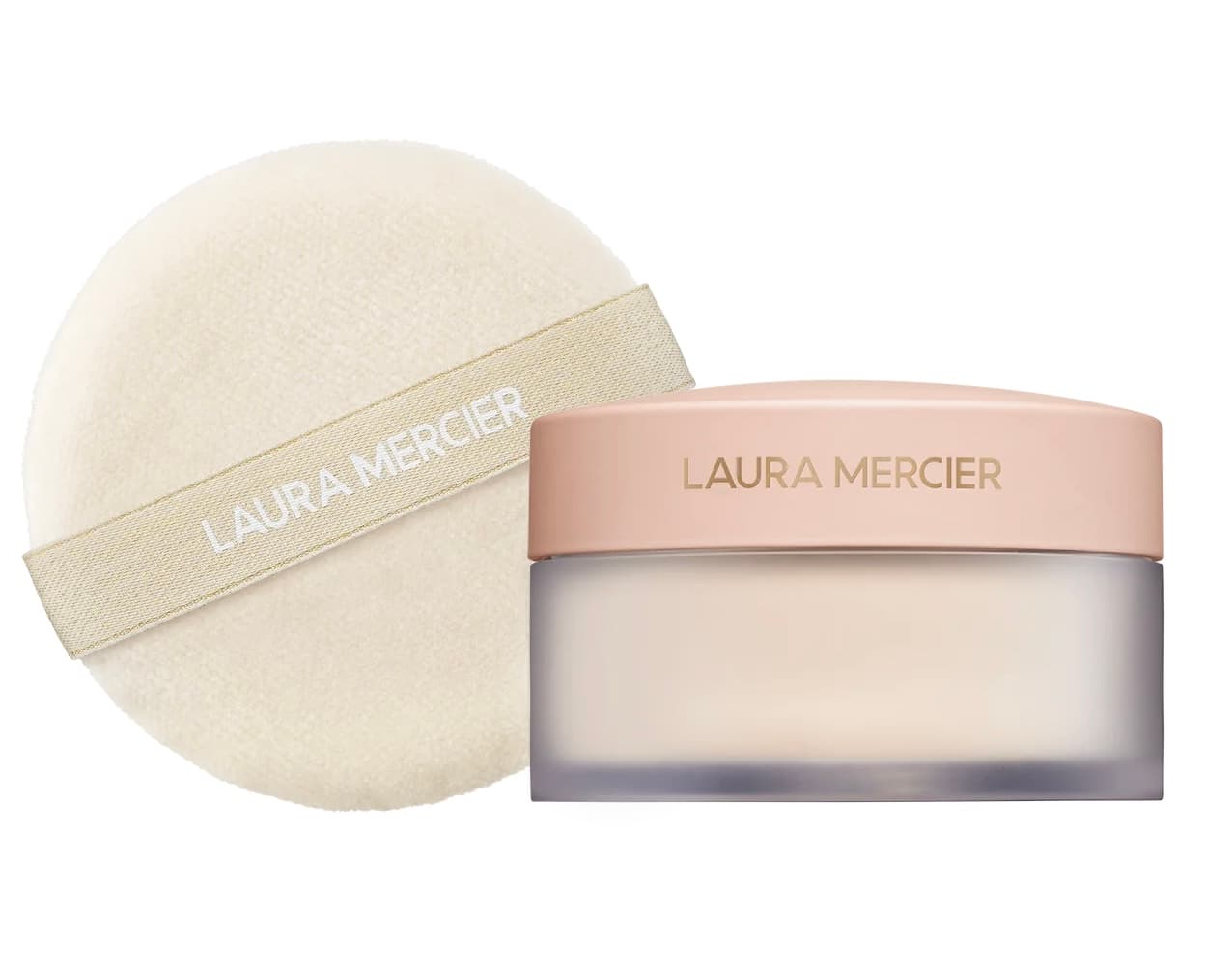 Divinely Flawless Translucent Loose Setting Powder Ultra-Blur & Puff 2