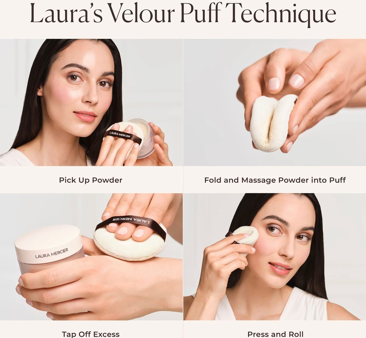 Divinely Flawless Translucent Loose Setting Powder Ultra-Blur & Puff 3