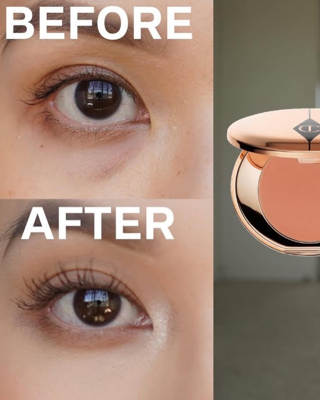 Charlotte Tilbury Осветляющий и пигментирующий корректор для глаз magic vanish under eye&face, 2.5g, 2 medium 3