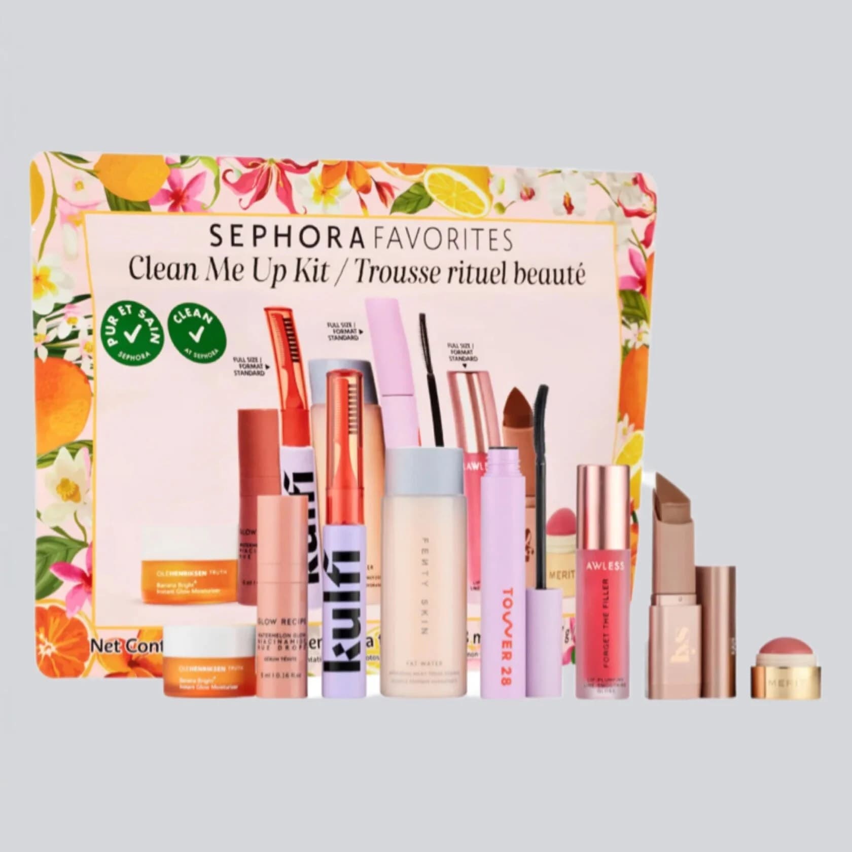 SEPHORA FAVORITES Набор косметики и средств по уходу за кожей Clean Me Up