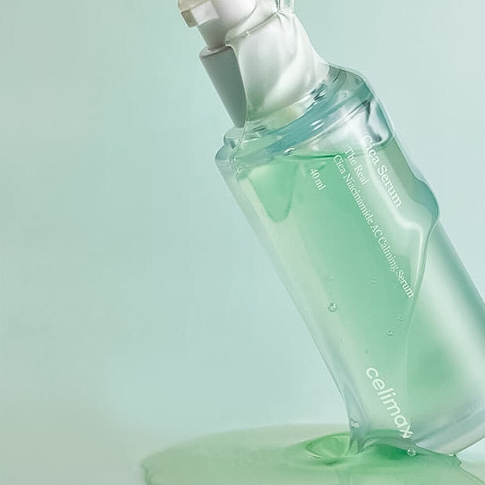 Успокаивающая сыворотка с центеллой и 5% ниацинамида Celimax Cica Niacinamide AC Calming Serum 40 ml 2