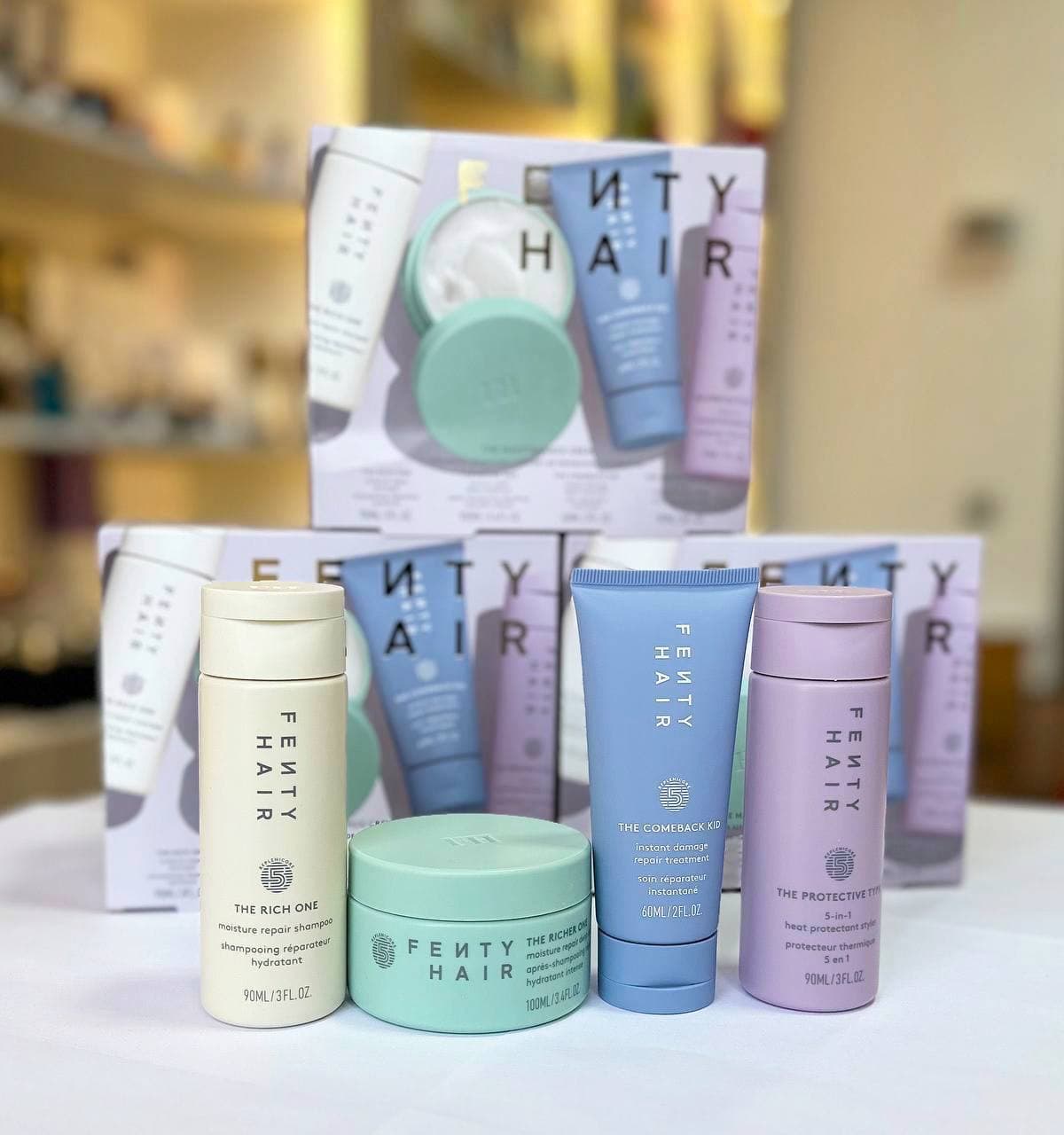 FENTY Hair Набор для волос восстановление, укрепление и защита THE MAINTENANCE CREW UNIVERSAL START'R KIT 3