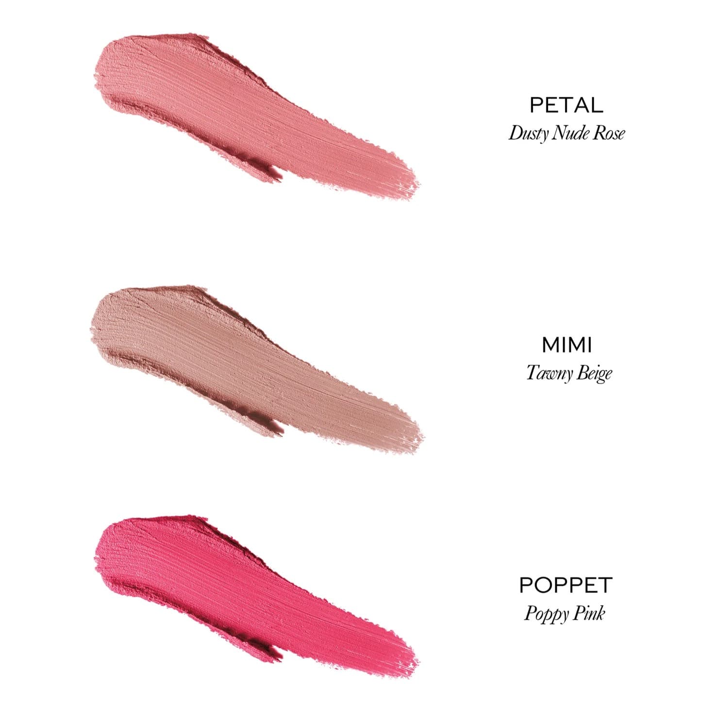 Набор румян Westman Atelier Mini Baby Cheeks Blush Stick Petite Trio 3x2.5g 2