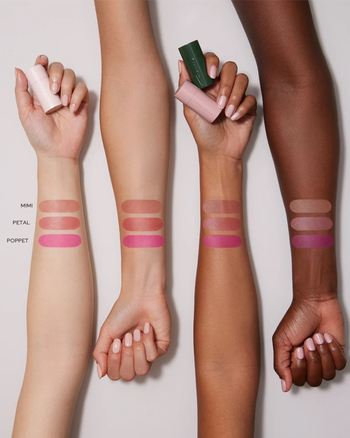 Набор румян Westman Atelier Mini Baby Cheeks Blush Stick Petite Trio 3x2.5g 4