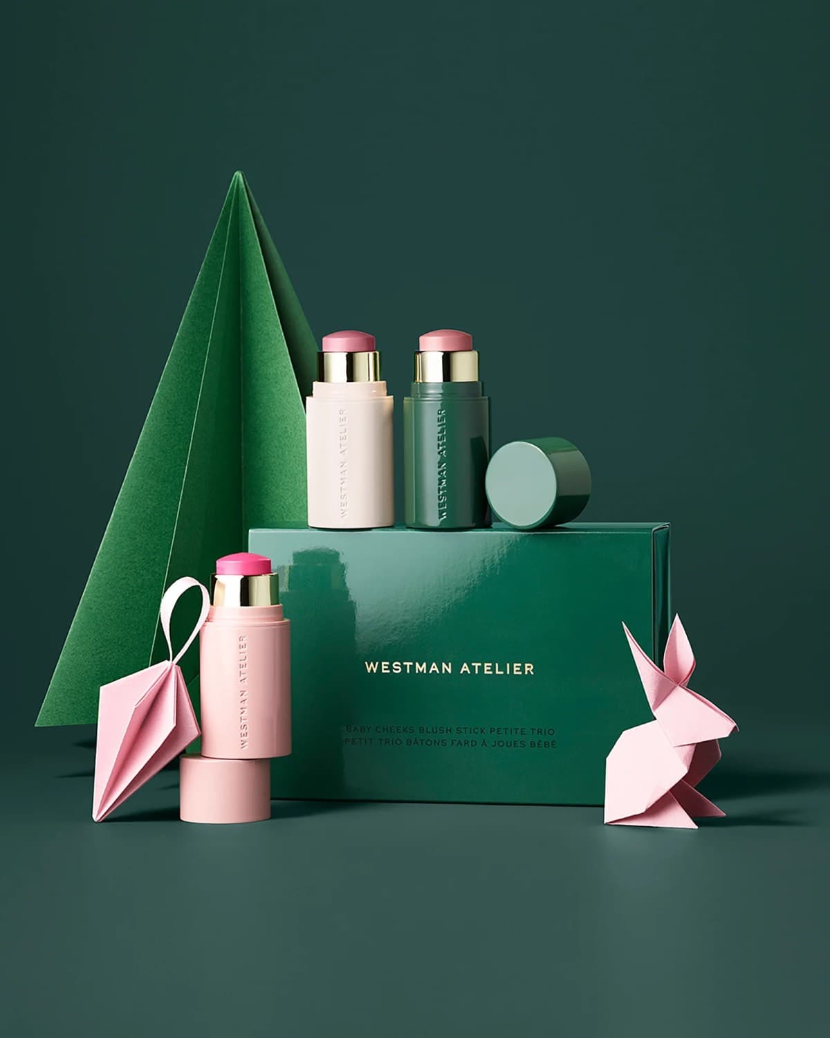 Набор румян Westman Atelier Mini Baby Cheeks Blush Stick Petite Trio 3x2.5g 8