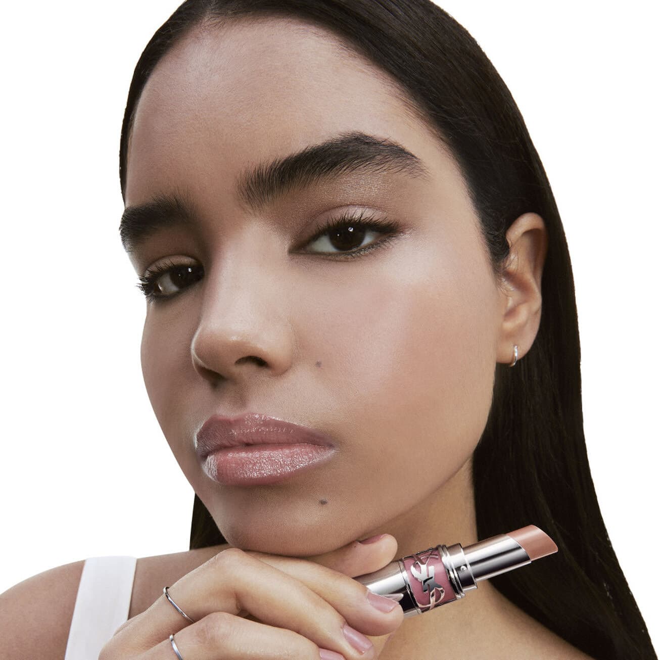 YSL Помада для губ Loveshine  3.2 мл оттенок 200 ROSY SAND 3