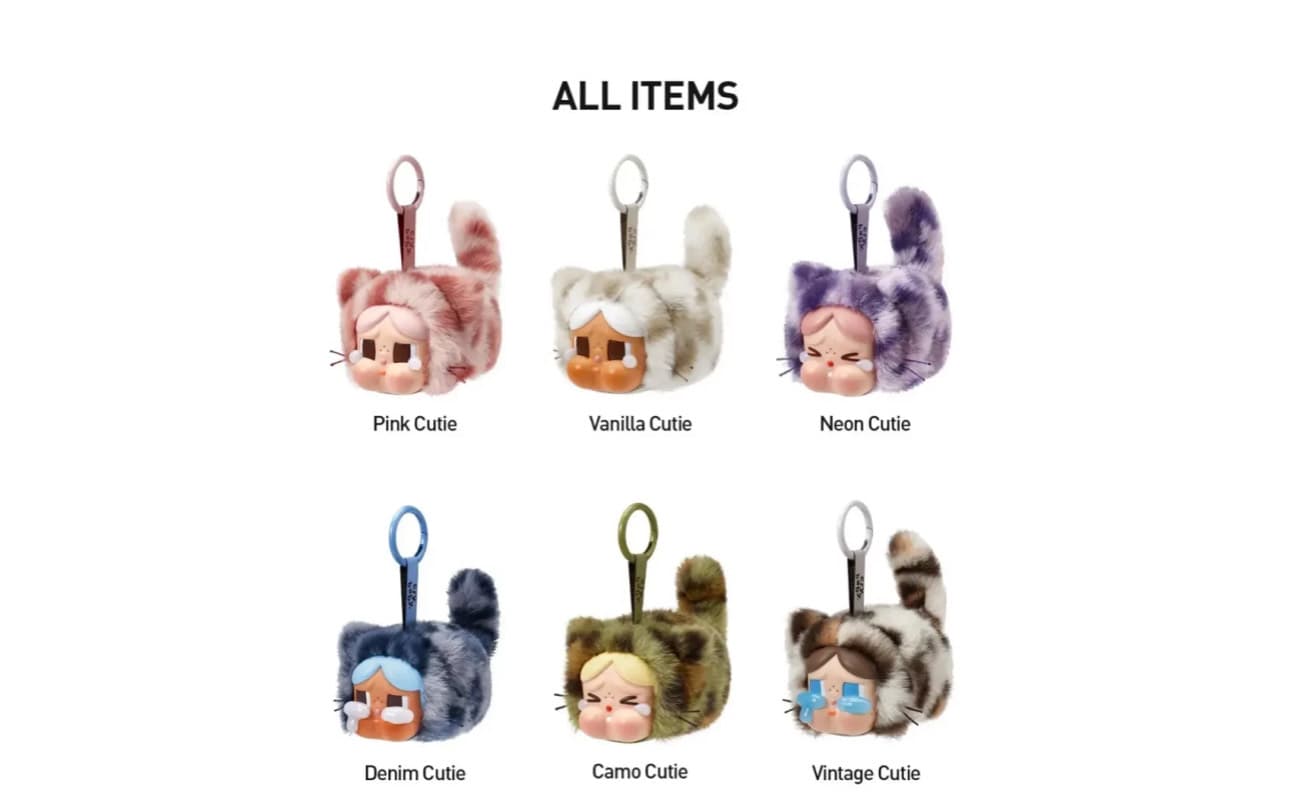 Labubu брелок-мягкая игрушка Crybaby "Wild But Cutie" 2