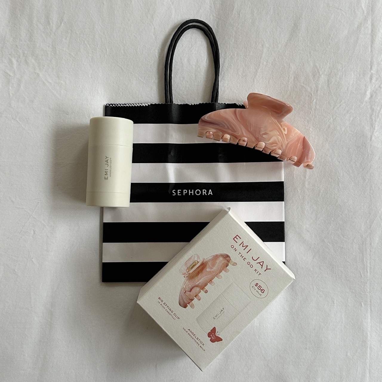 EMI JAY Комплект для укладки волос Angelstick и Big Effing Clip® в цвете розовый шантийи, 32 г 5