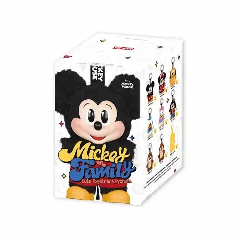 Игрушка-сюрприз Pop Mart  Mickey Family Cute Together Keychain Series Figures (blind box)