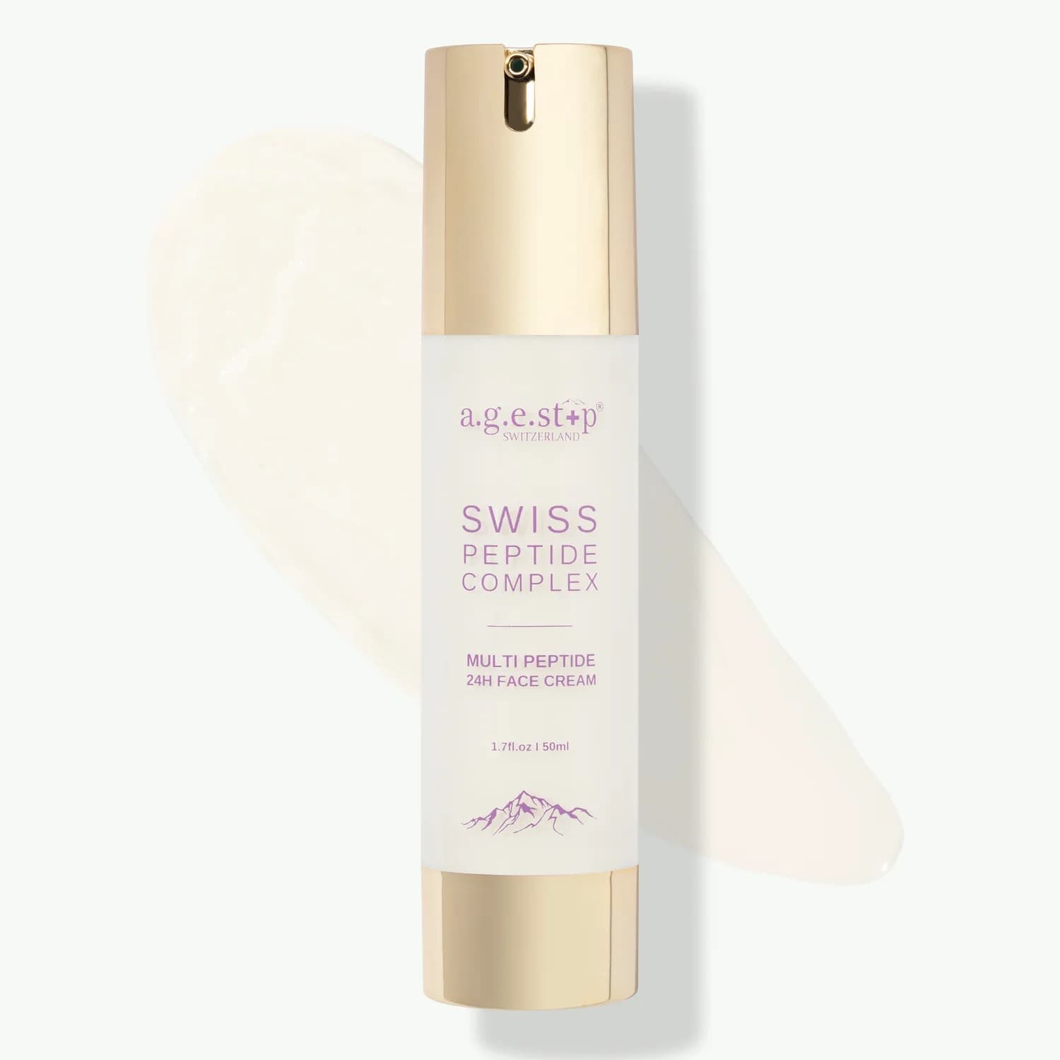 a.g.e.stop SWITZERLAND PEPTIDE COMPLEX 24H FACE CREAM,Увлажняющий омолаживающий крем для лица с пептидами , 50 мл