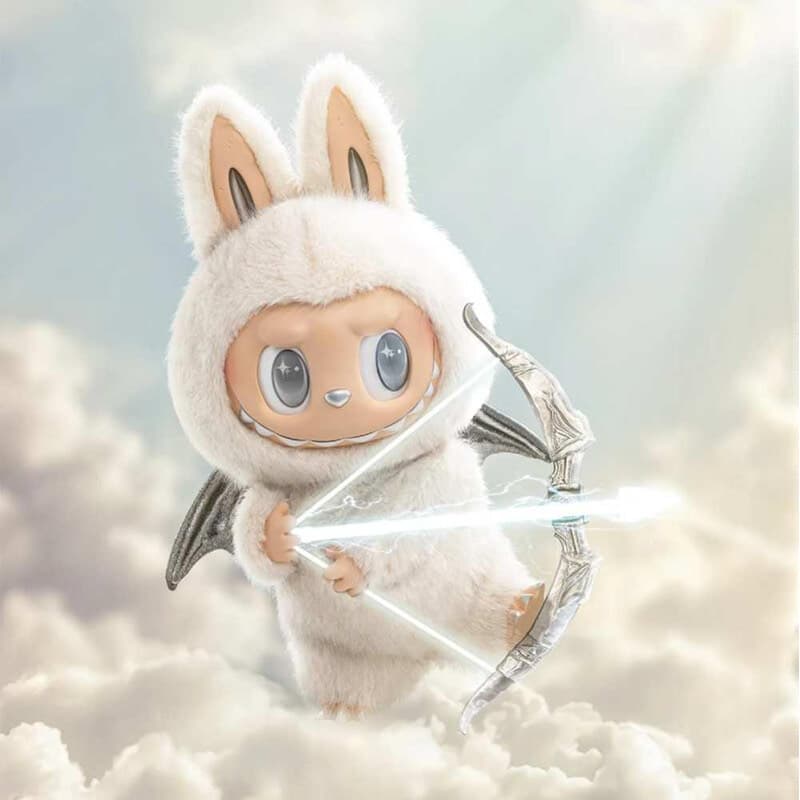 Фигурка Pop Mart "The Monsters Labubu Zimomo Angel In Clouds" (58 см) 6