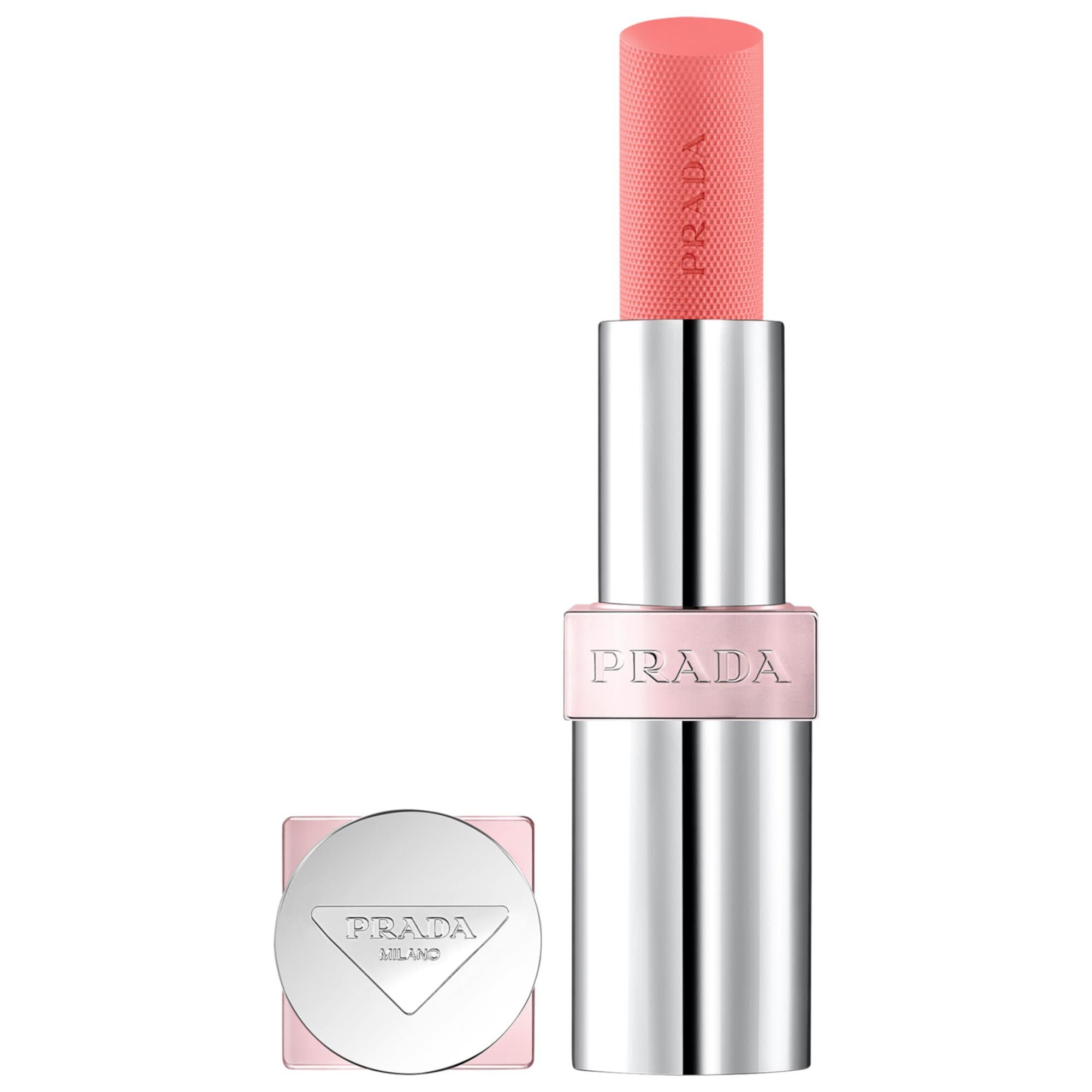 Prada Блеск для губ с масляной основой и гладким покрытием, Light Glowing Lip Oil Stick  U016 Rose