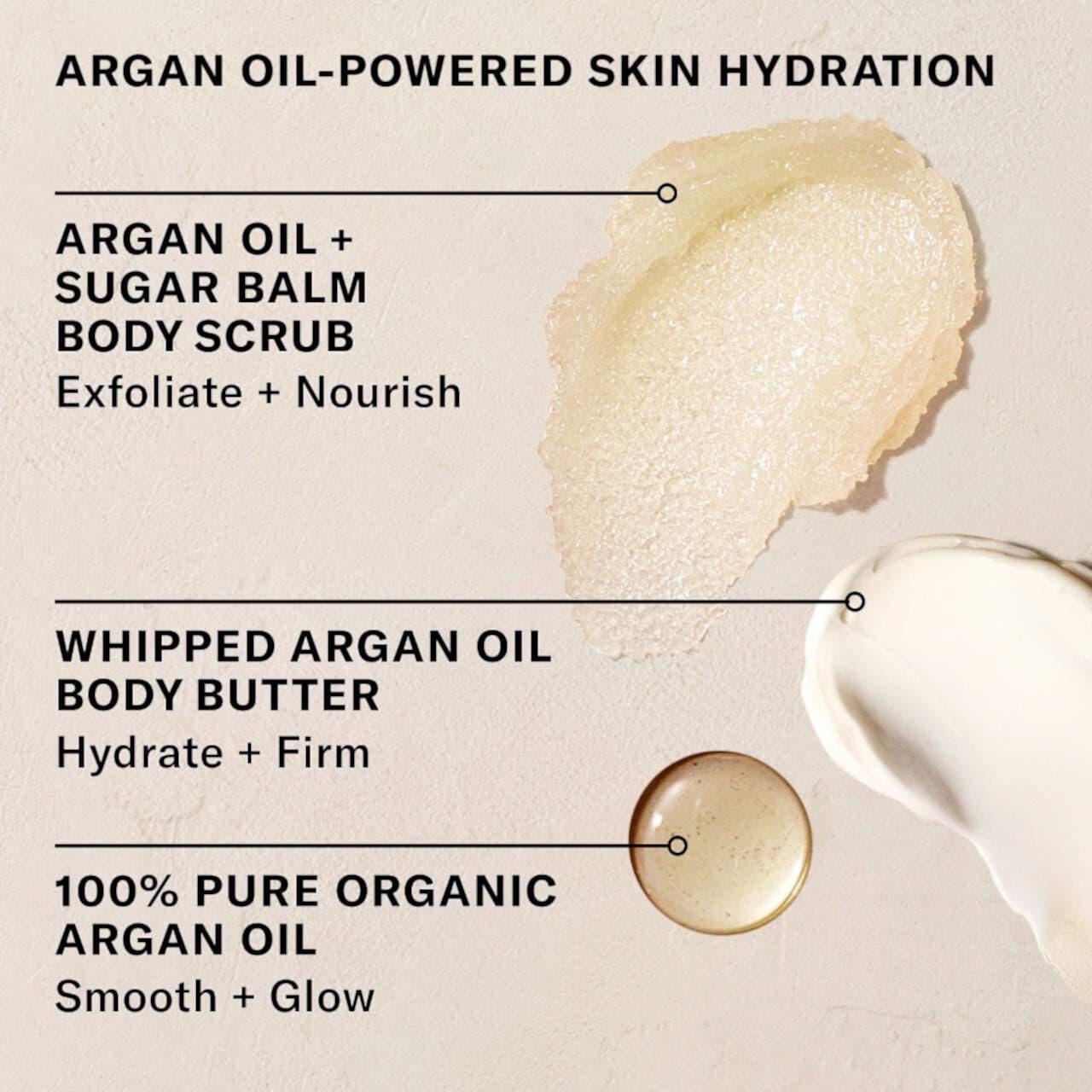 Josie Maran  Набор для увлажнения кожи, The Babies 3-Piece Hydration Travel Trio 4