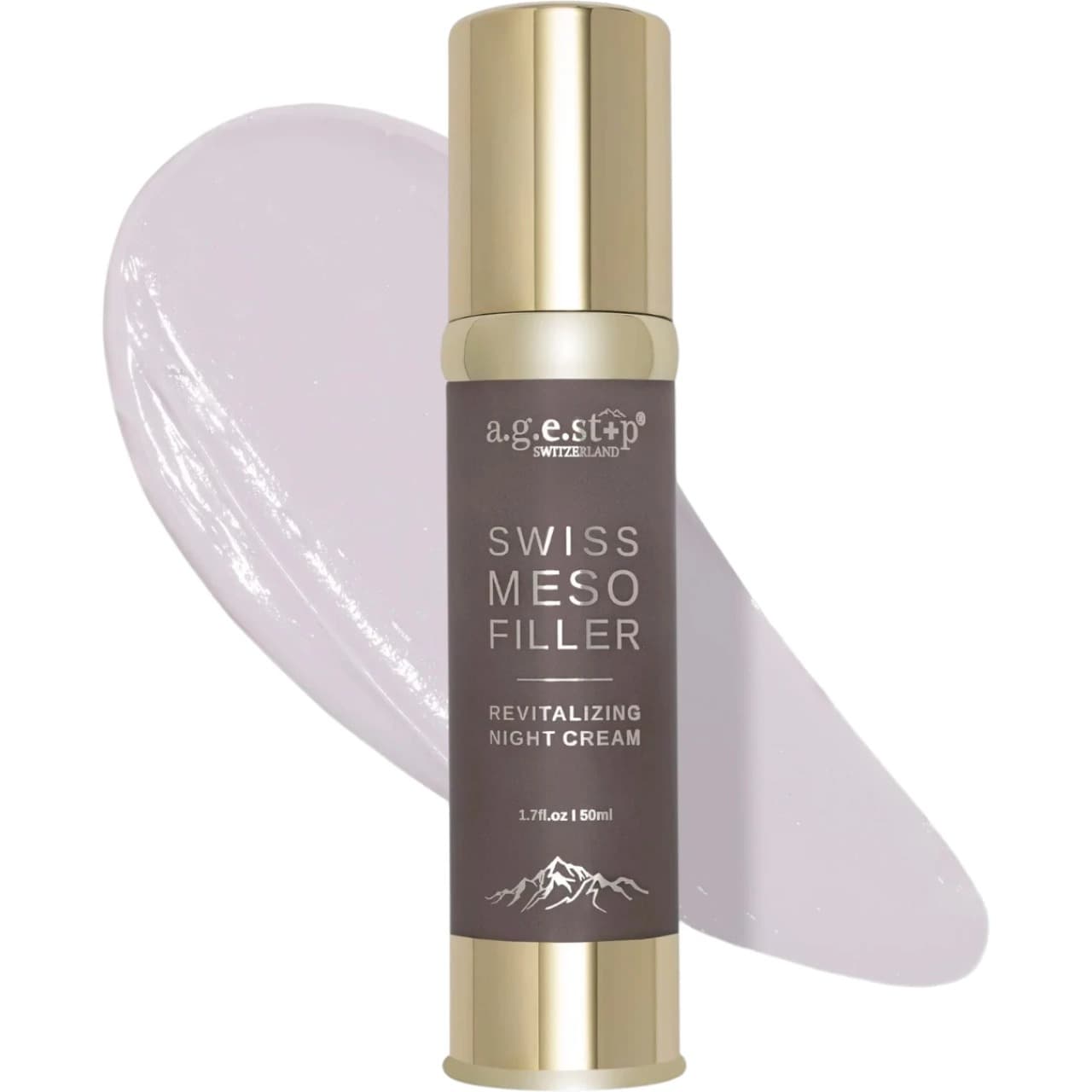 a.g.e.stop SWITZERLAND Swiss Meso Filler Revitalizing Night Cream, Восстанавливающий ночной крем для лица, 50  мл