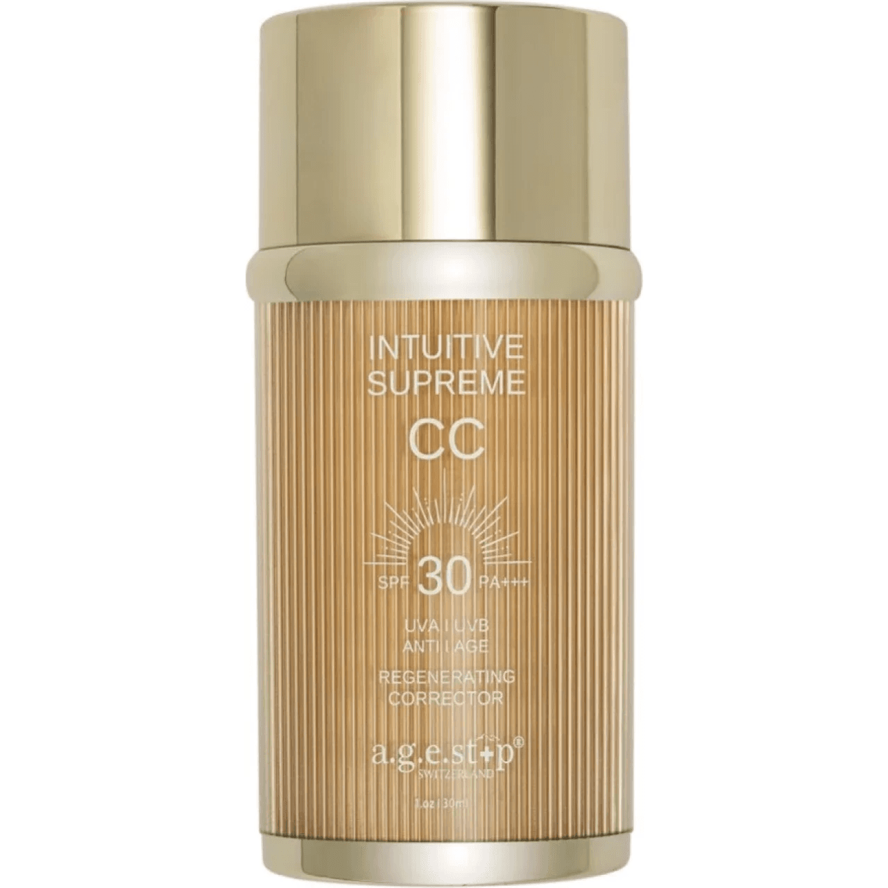 a.g.e.stop SWITZERLAND Intuitive Supreme Spf30 Pa+++ Regenerating Corrector, Регенерирующий CC корректор SPF30, 30 мл