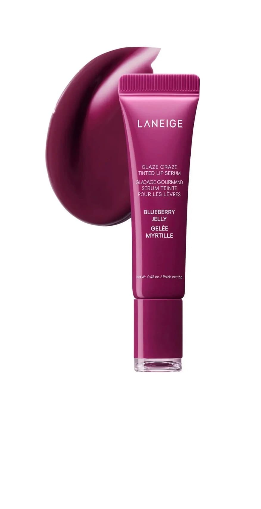 GLAZE CRAZE TINTED LIP SERUM оттенок: BLUEBERRE JELLY, 12g