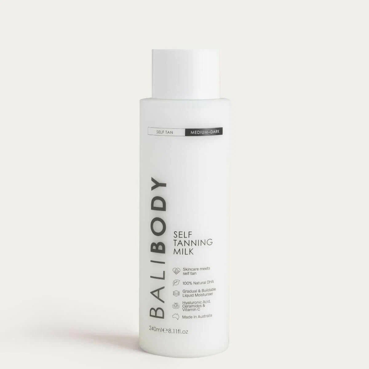 BALIBODY Self Tanning Milk, Молочко для тела с эффектом загара, 240 ml