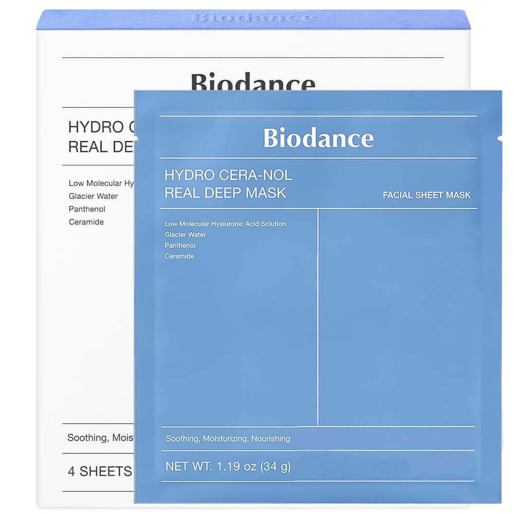 Маска ночная гидрогелевая с церамидами BIODANCE Hydro Cera-Nol Real Deep Mask (34г)