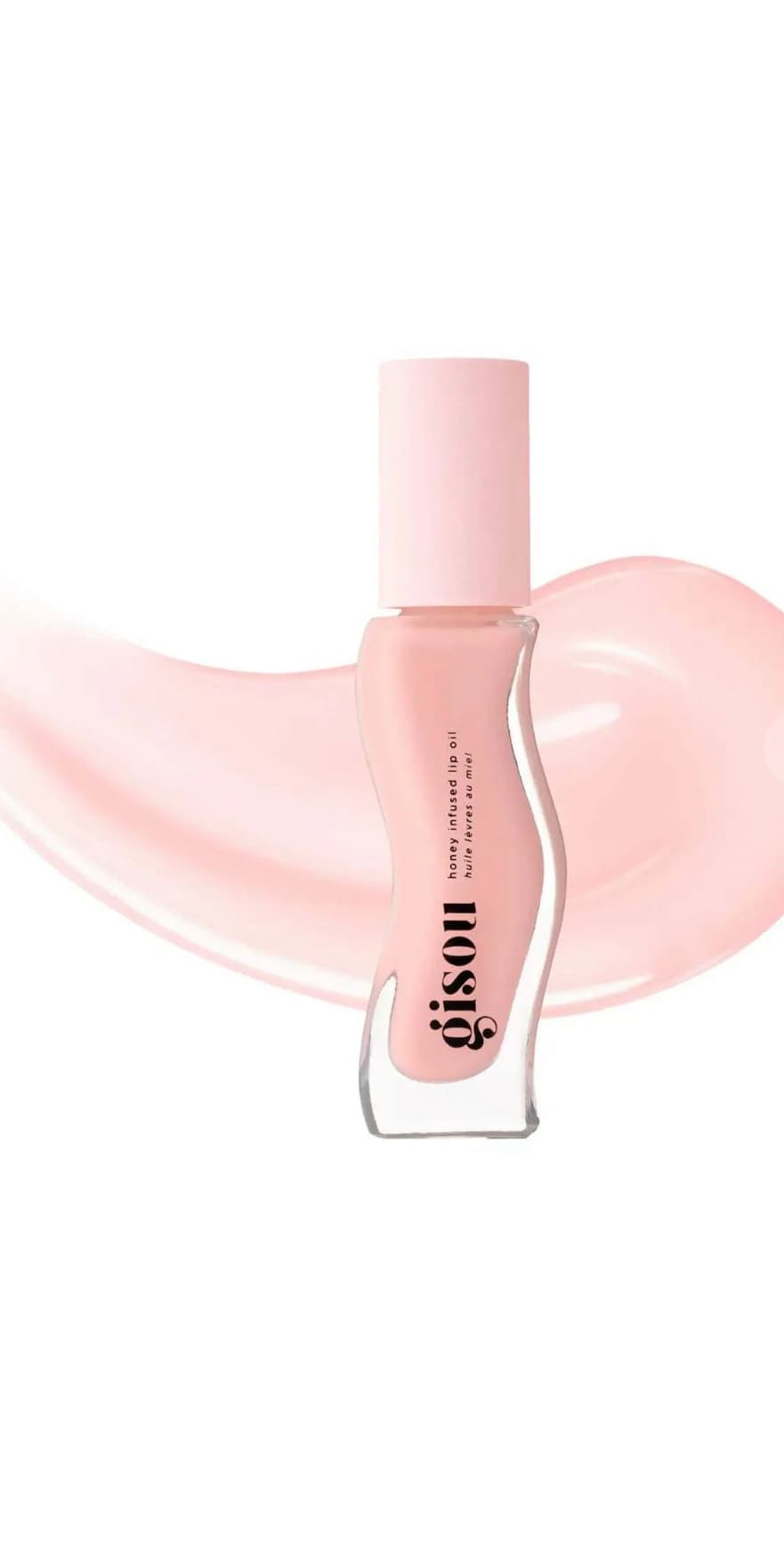 Gisou Honey Infused Lip Oil масло для губ с мёдом, Vanilla glaze (8 ml)