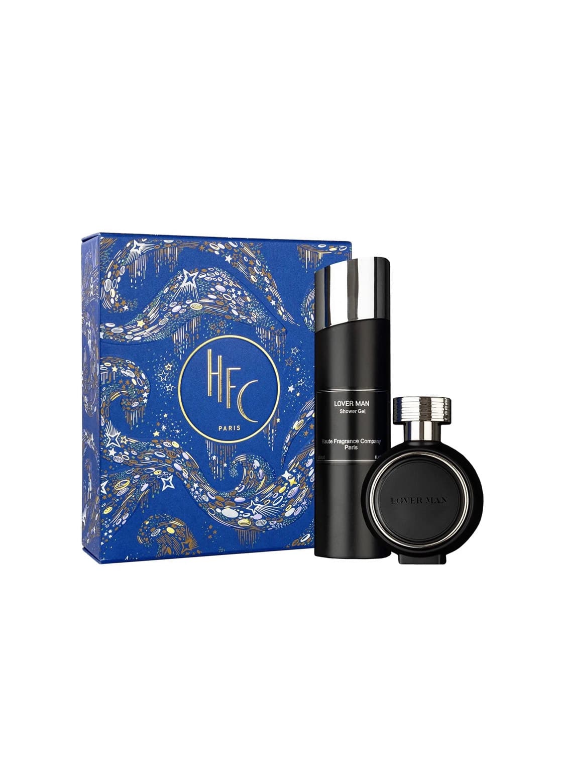 HFC Набор Lover Man (Парфюм  75 мл + гель для душа 250 мл.)