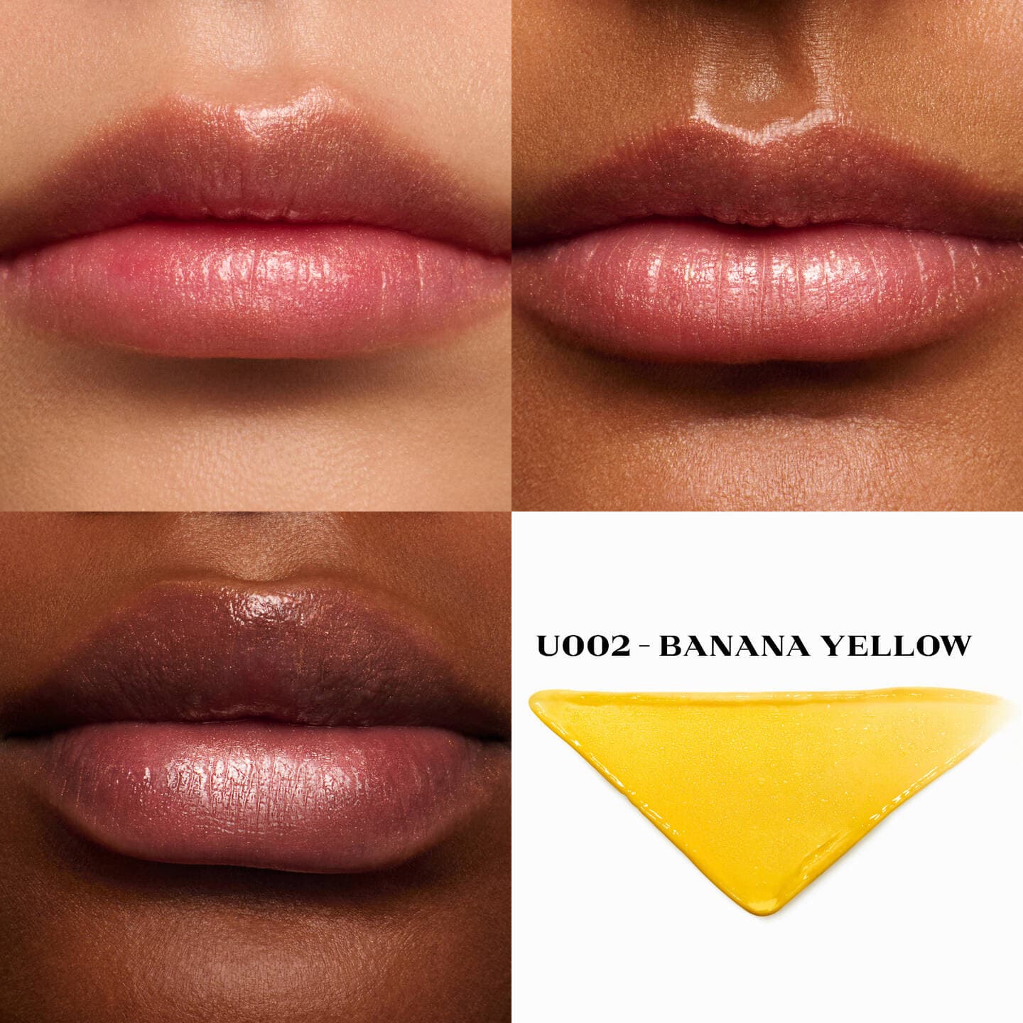 Prada Balm Lip Optimizing Care Бальзам для губ U002 Banana Yellow, 3,8г 3