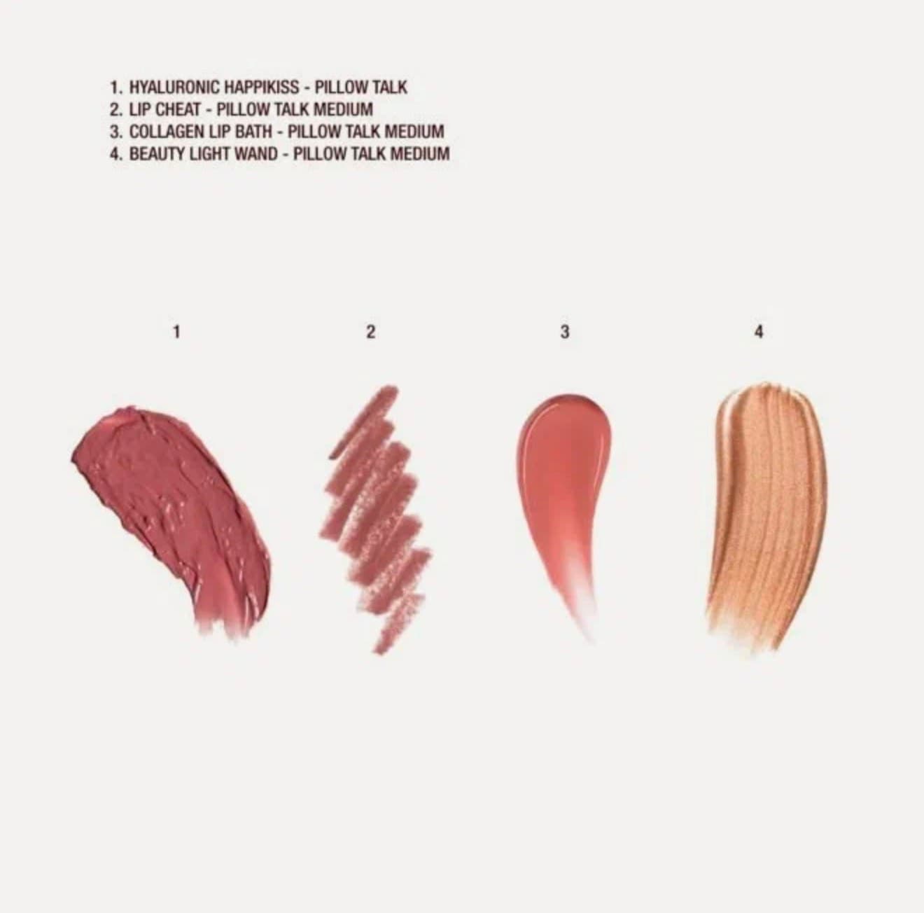 Charlotte Tilbury Набор для губ и щёк Pillow Talk lip and cheek kit - pillow talk medium 2