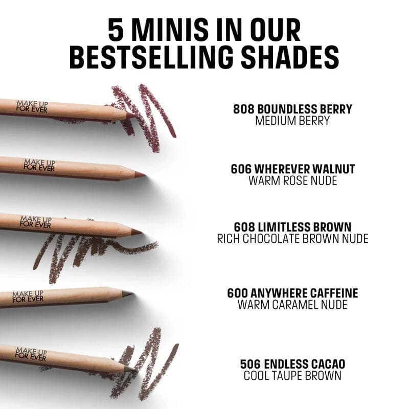 Make up for ever ARTIST COLOR PENCIL STELLAR SET, набор карандашей 3