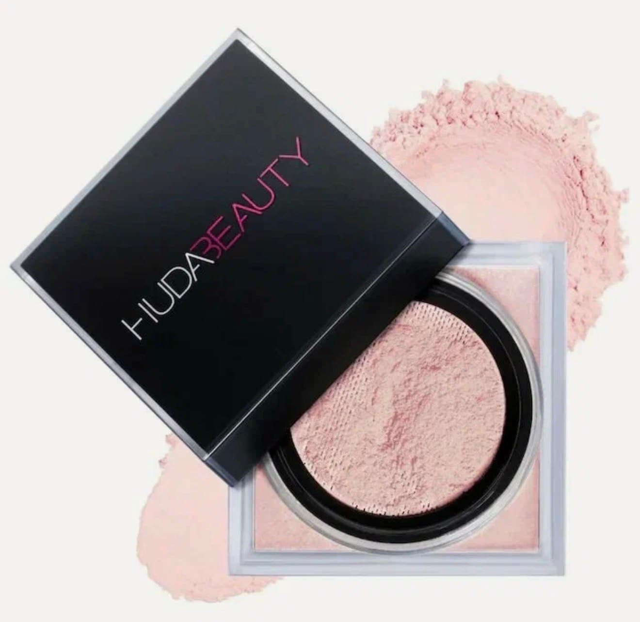 HUDA BEAUTY Рассыпчатая пудра Easy Bake Powder для фиксации макияжа; Оттенок Cherry Blossom cake, 20 гр