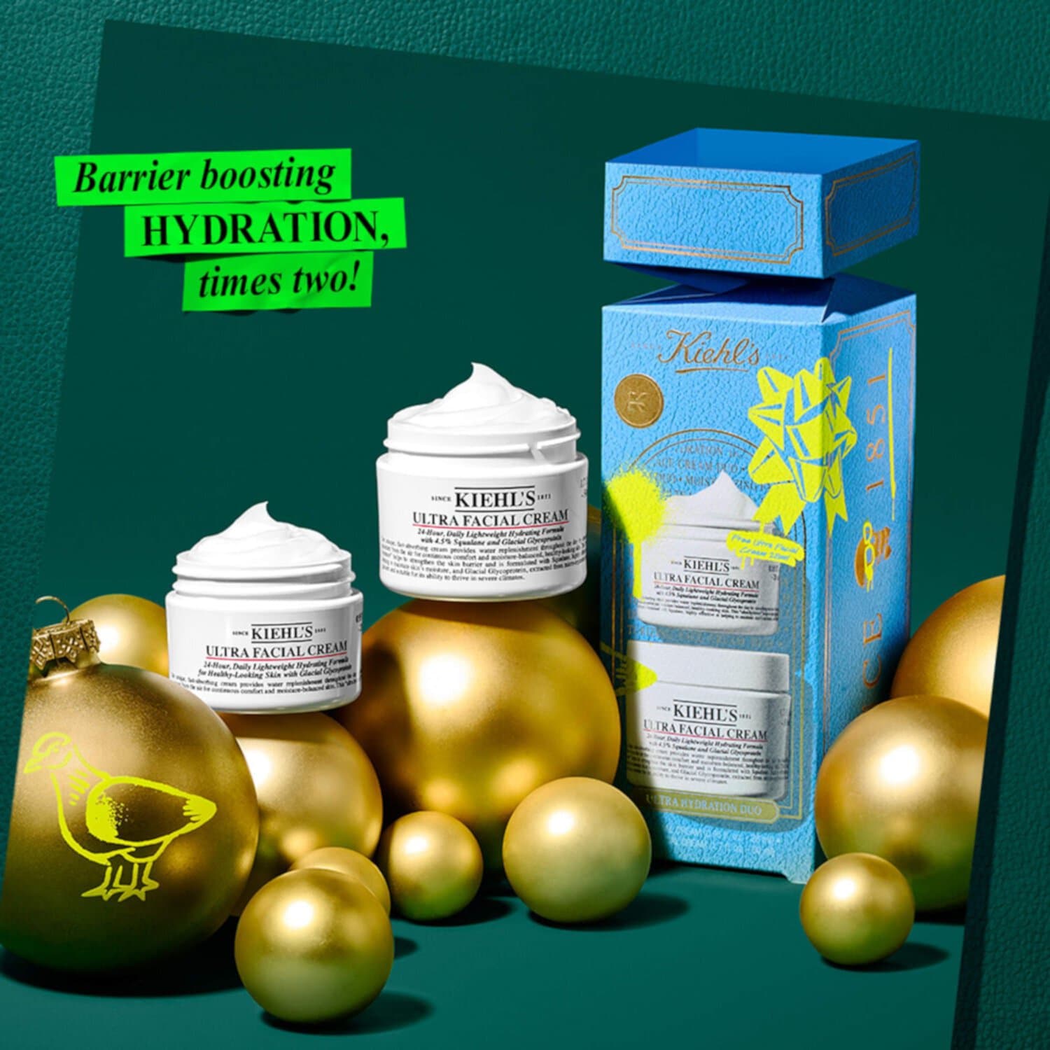 Kiehl's Ultra Hydration Duo,набор для глубокого увлажнения, ( 50 мл + 28 мл) 7