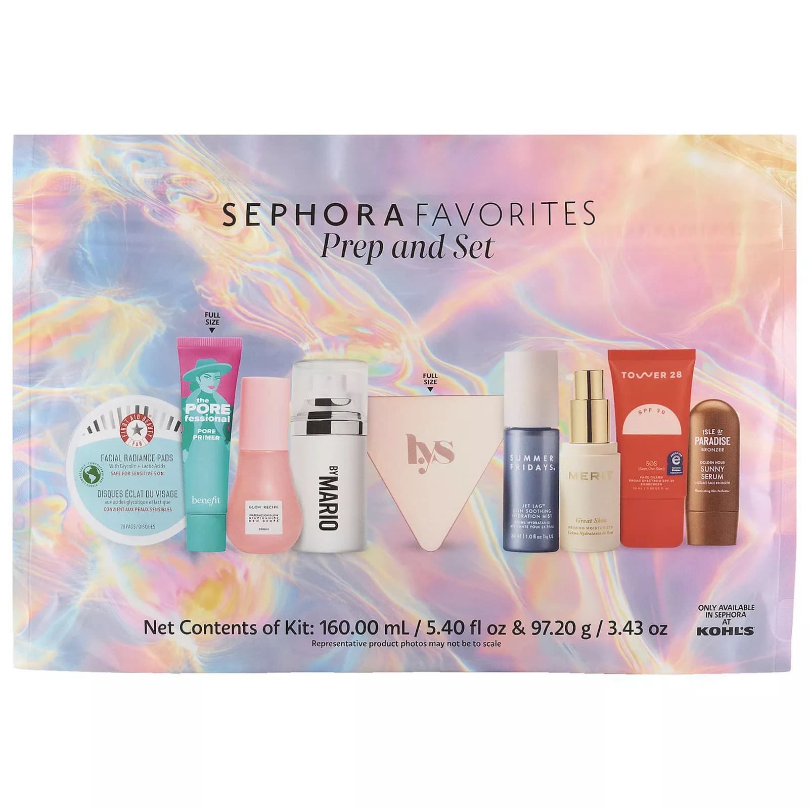 Sephora (NEW) Sephora Favorites Prep and Set 3