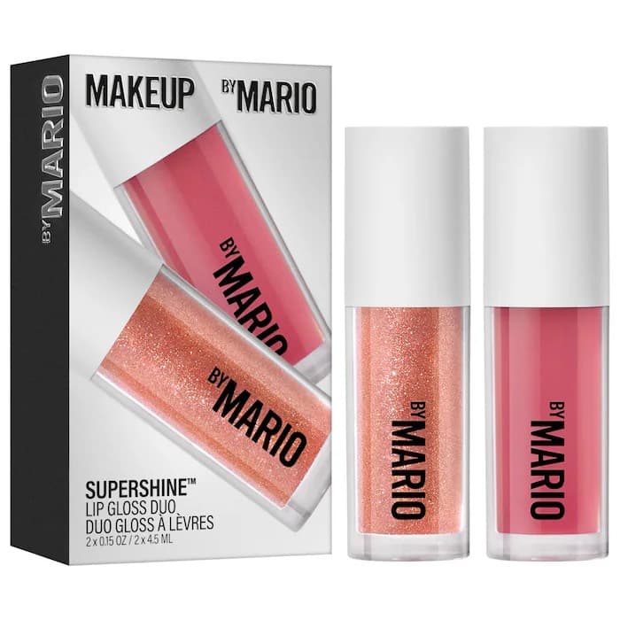 MAKEUP BY MARIO Набор для губ Hydrating SuperShine™ Lip Gloss Duo Gift Set