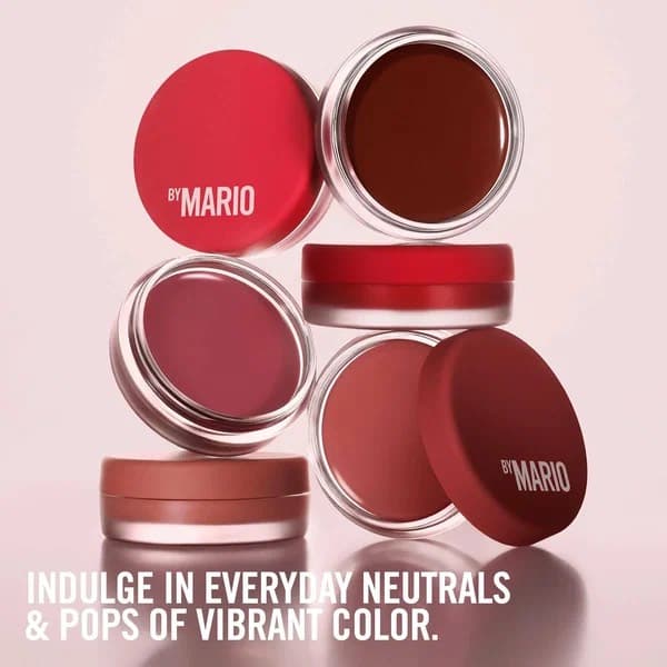 Makeup by Mario Бальзам для губ и щек Jelly Jar Lip & Cheek Multi-Use Balm, ROSE CRUSH 6