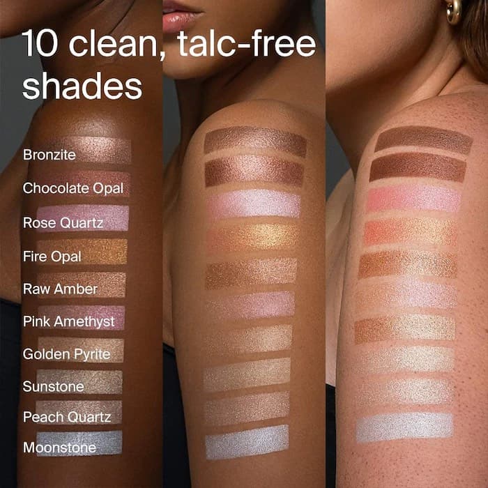 HAUS LABS BY LADY GAGA Подсвечивающая гель-пудра Bio-Radiant Gel-Powder Illuminating Highlighter with Fermented Arnica, Moonstone 4