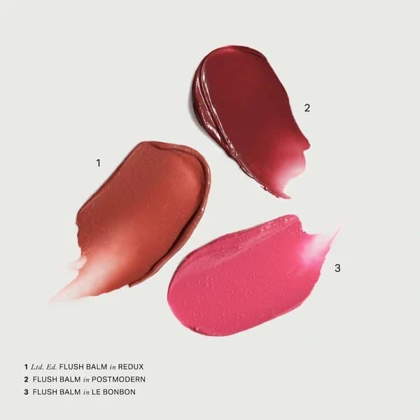 Мини набор румян MERIT The Mini Flush Blush Balm Trio, 4,5g*3 5