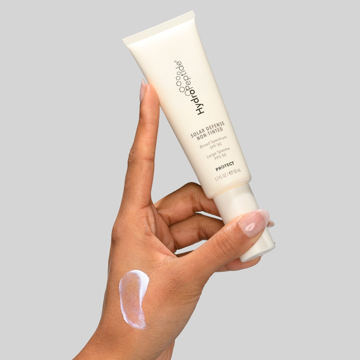Hydropeptide SOLAR DEFENSE NON-TINTED SPF 50 Увлажняющий и успокаивающий крем для лица без тонального эффекта SPF 50 3