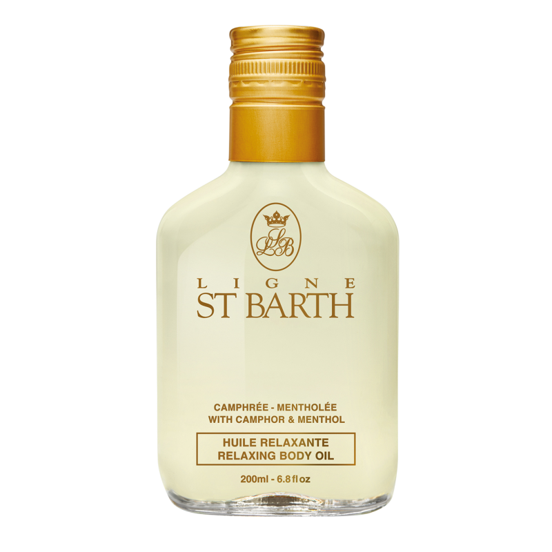 Ligne St. Barth Relaxing Body Oil,  РЕЛАКС-МАСЛО КАМФОРА И МЕНТОЛ, 200ml