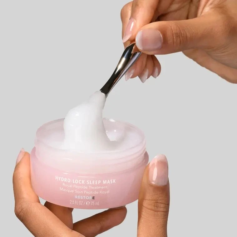 Hydropeptide HYDRO-LOCK SLEEP MASK, Ночная маска с «королевским» пептидом для интенсивной биоревитализации кожи 75 мл 4