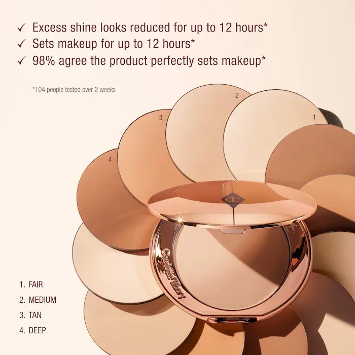 Charlotte Tilbury Финишная пудра AIRBRUSH FLAWLESS FINISH, 1 fair 5