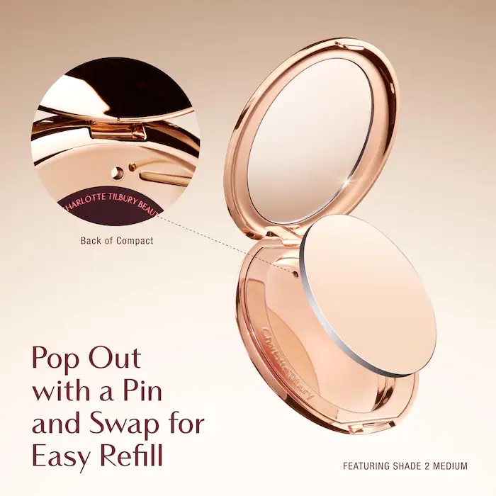 Charlotte Tilbury Финишная пудра AIRBRUSH FLAWLESS FINISH, 1 fair 10