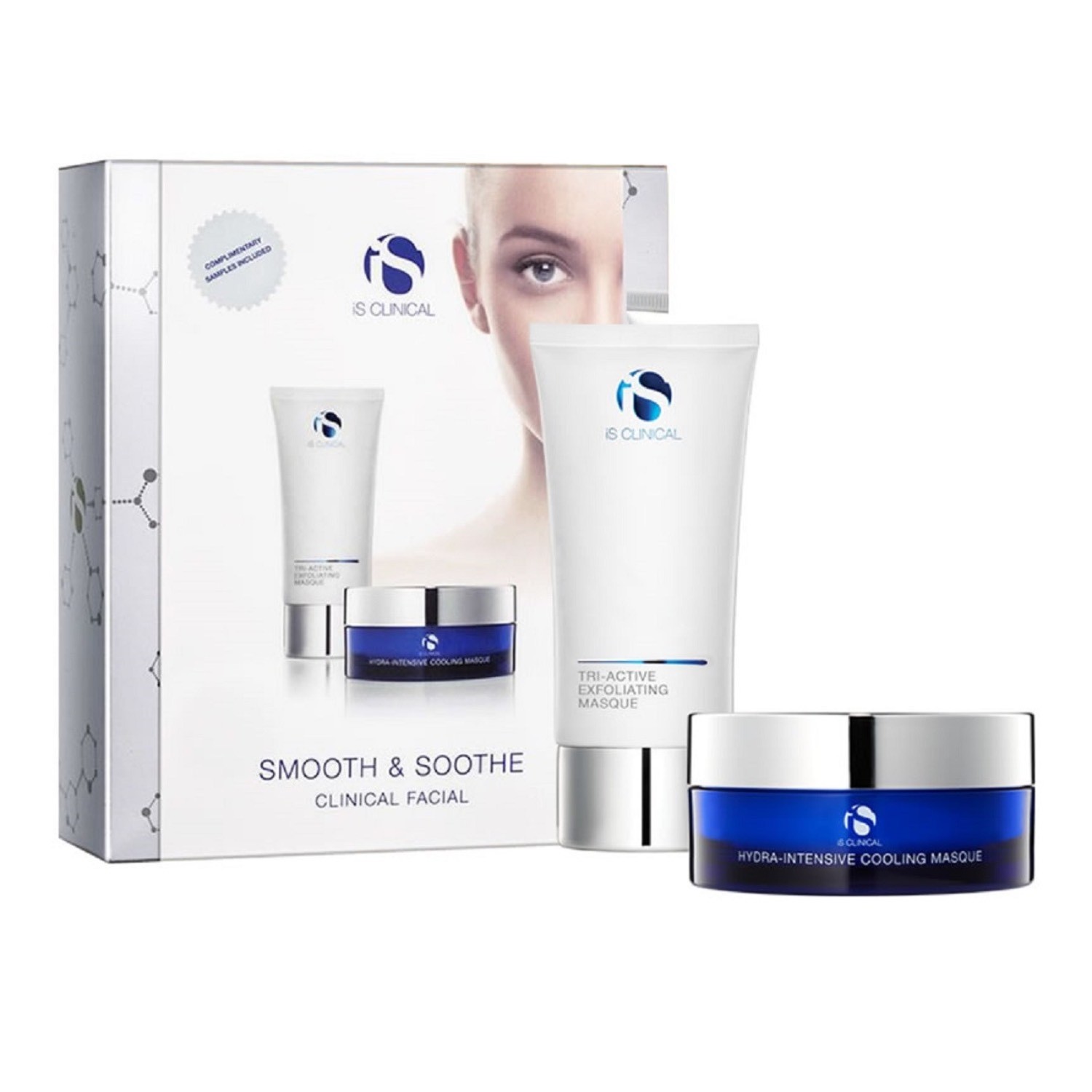 IS CLINICAL Набор Бархатная кожа Smooth & Soothe Clinical Facial