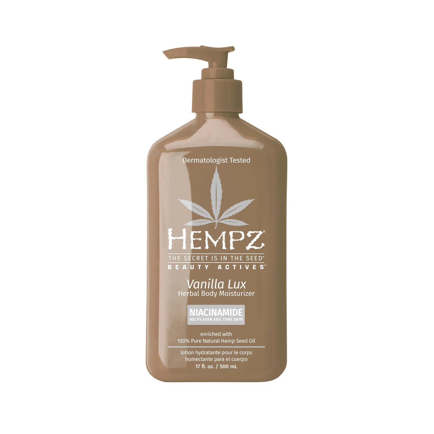 HERBAL BODY MOISTURIZER VANILLA LUX