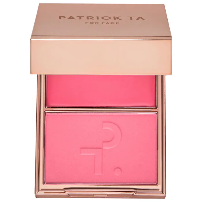 PATRICK TA Румяна двойные Major Headlines Double-Take Crème and Powder Blush Duo, оттенок She’s That Girl, 10,5г